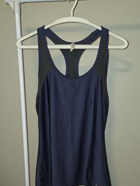 Under Armour Navy Racerback Performance Tank